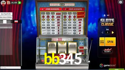 Sinta a adrenalina dos jogos de cassino com bb345